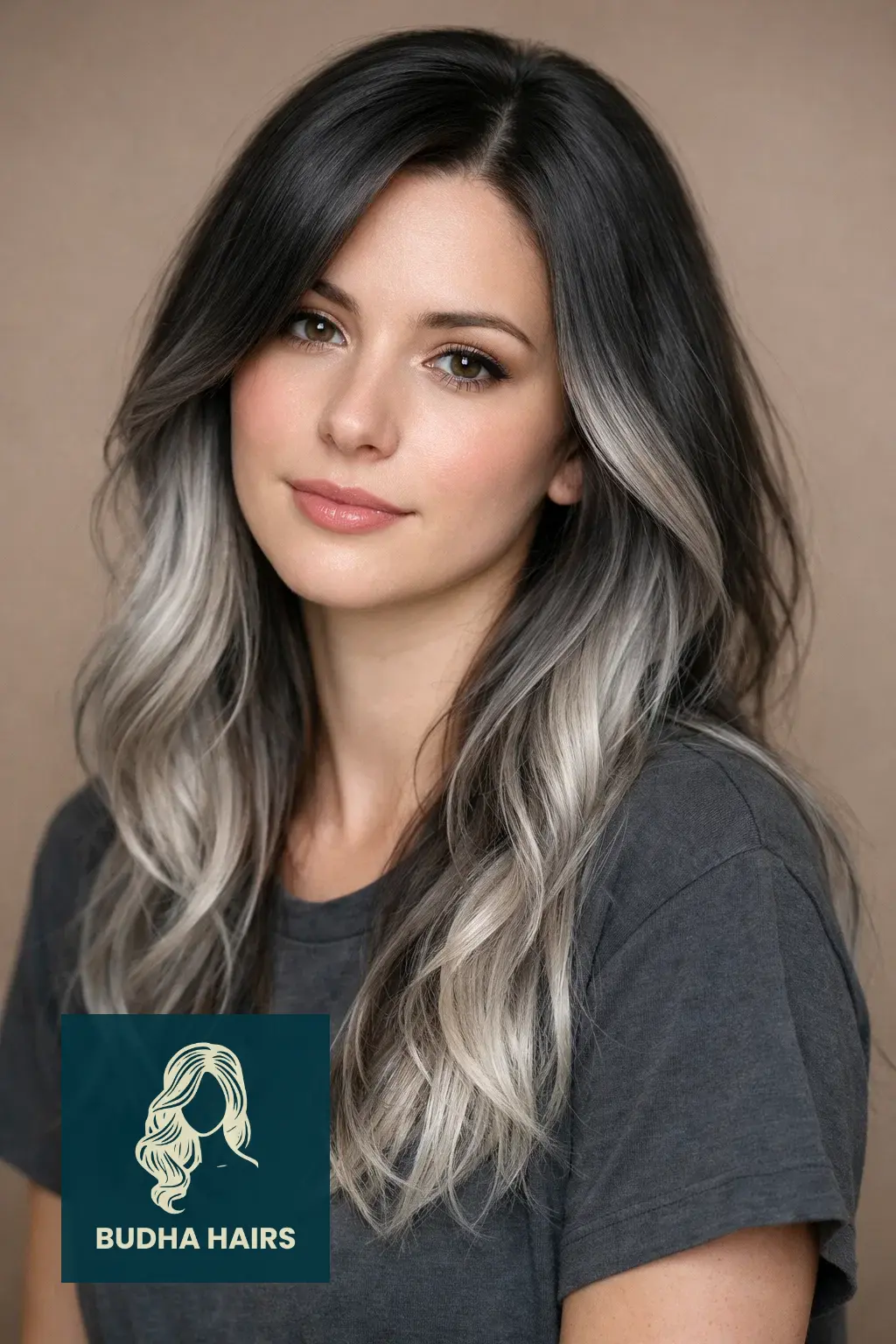 25 Ash Blonde Balayage Hairstyles That Look Expensive and Chic 22 Deep Slate to Silver-Ash Melt
