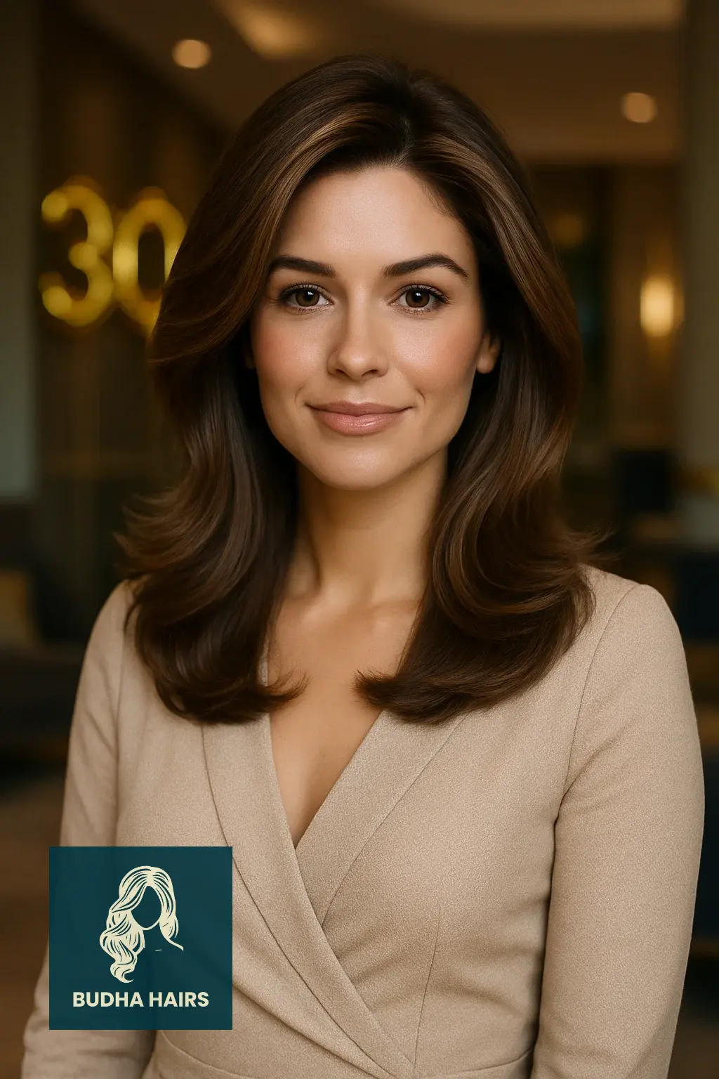 30th Birthday Hairstyles: 35 Stunning Looks for Women 1 Glam Blowout with Soft Layers