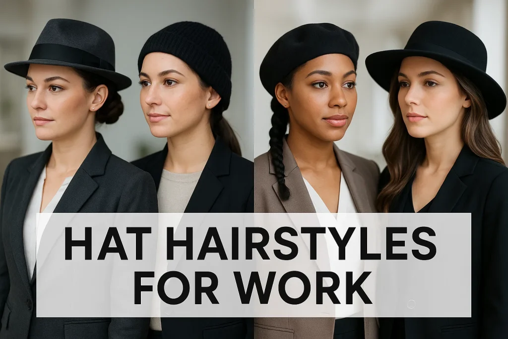 35 Best Hat Hairstyles for Work to Stay Polished & Professional 11 Hat Hairstyles for Work