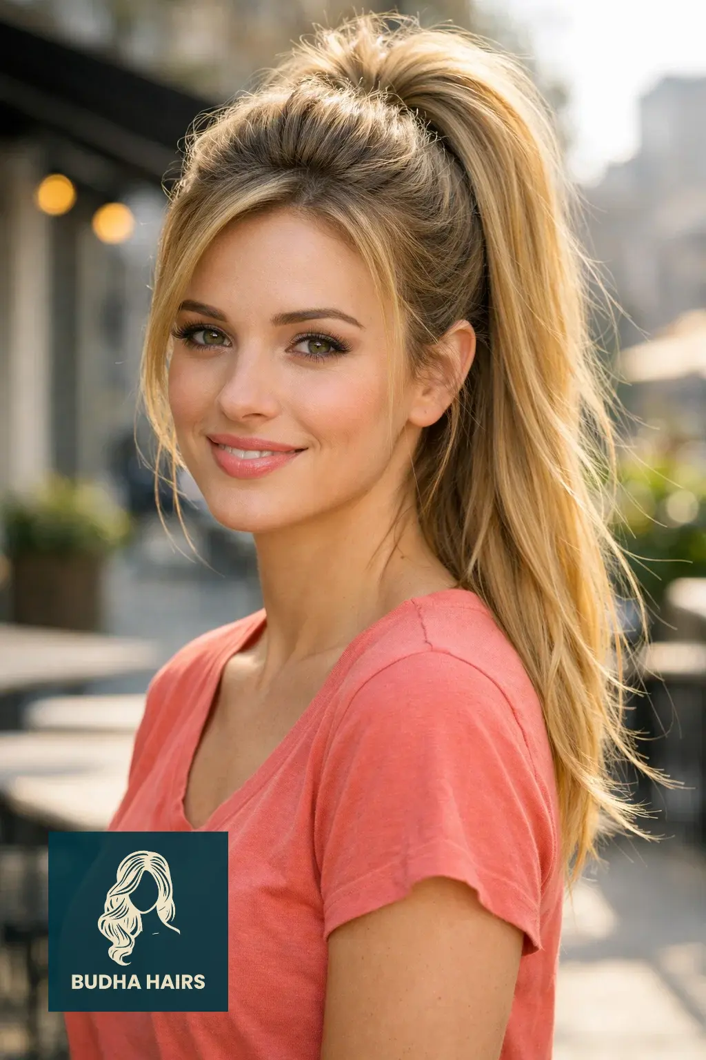 30 Best Hairstyles for Thin Fine Hair for Instant Volume & Body 19 High Ponytail with Teased Crown