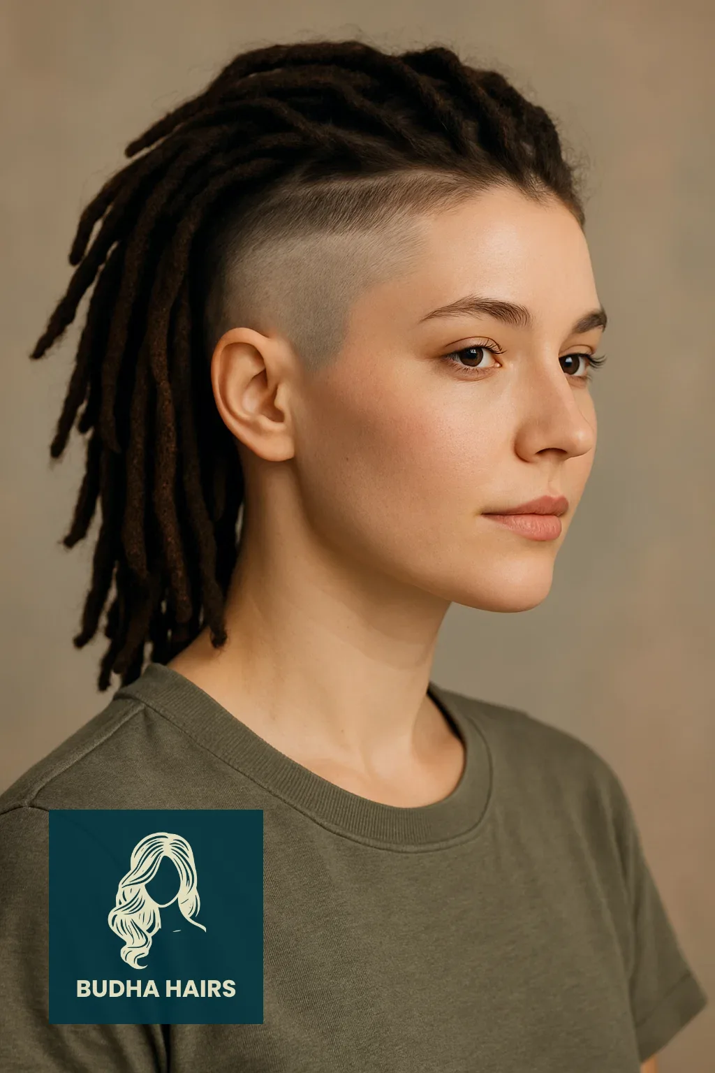 40 Edgy & Elegant Locs with Undercut Women Styles 38 High Undercut Connecting to Temples