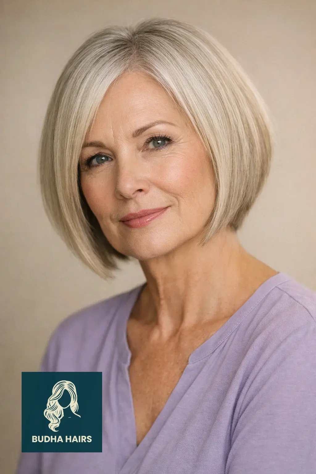 30 Flattering Bobs for Thin Hair for Older Women: Volume & Style 22 Inverted Bob with Minimal Graduation