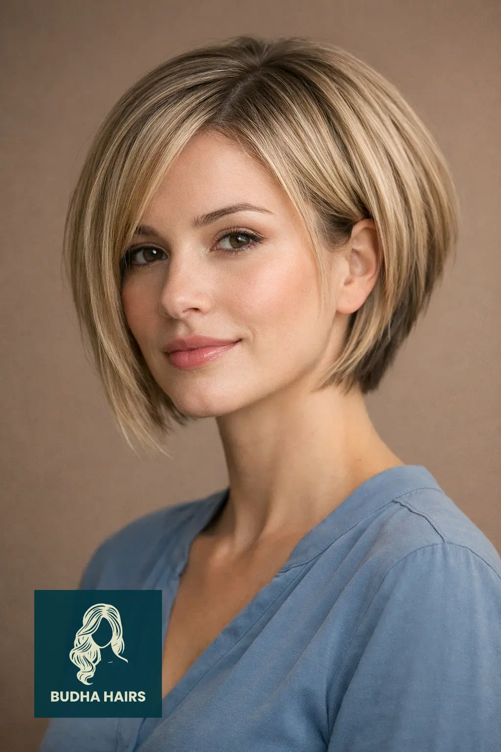 30 Best Hairstyles for Thin Fine Hair for Instant Volume & Body 20 Inverted Bob with Stacked Layers