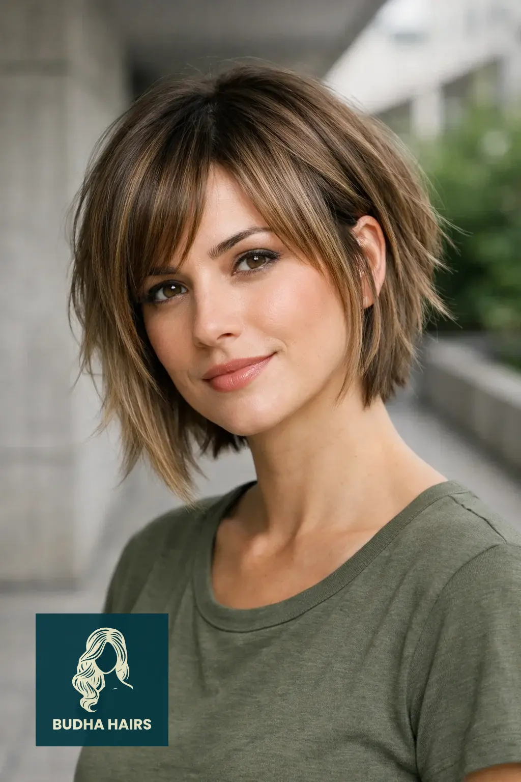 30 Best Shaggy Bob Hairstyles for Fine Hair and Round Faces 7 Inverted Shaggy Bob