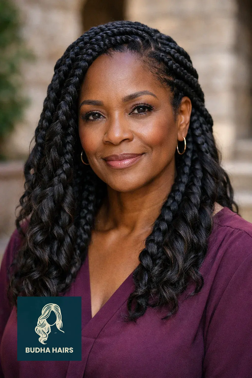 25 Stunning Braids for Older Black Women Over 50 (2026 Guide) 14 Jumbo Goddess Braids
