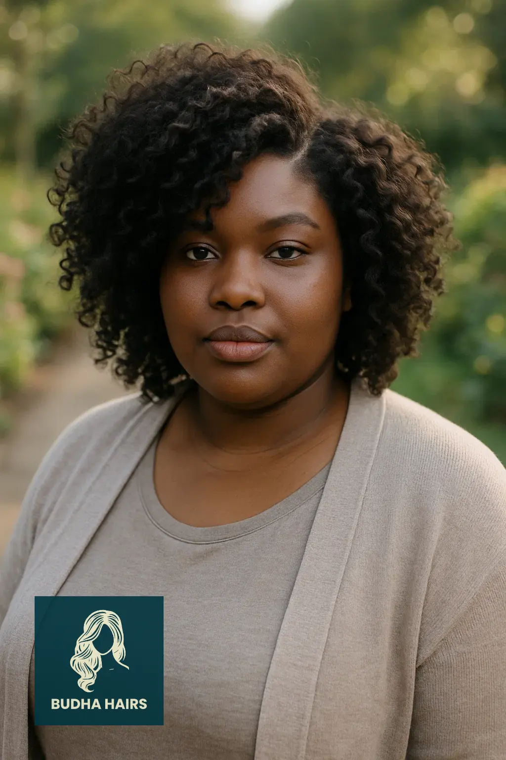 Plus Size Hairstyles for Black Women: 30 Stunning Styles 21 Layered Natural Curls With Side Swept Volume