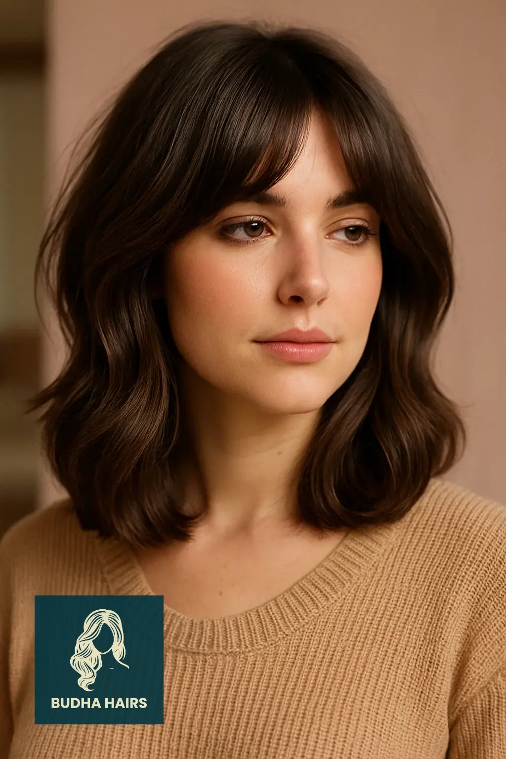Best Lob Hairstyles for Thick Hair: 30 Stunning Ideas 6 Lob with Curtain Bangs for Thick Hair