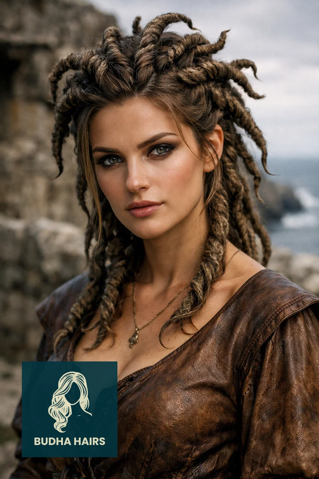 50 Pirate Hairstyles for Women - Rugged & Romantic Looks 19 Medusa-Style Snake Twists