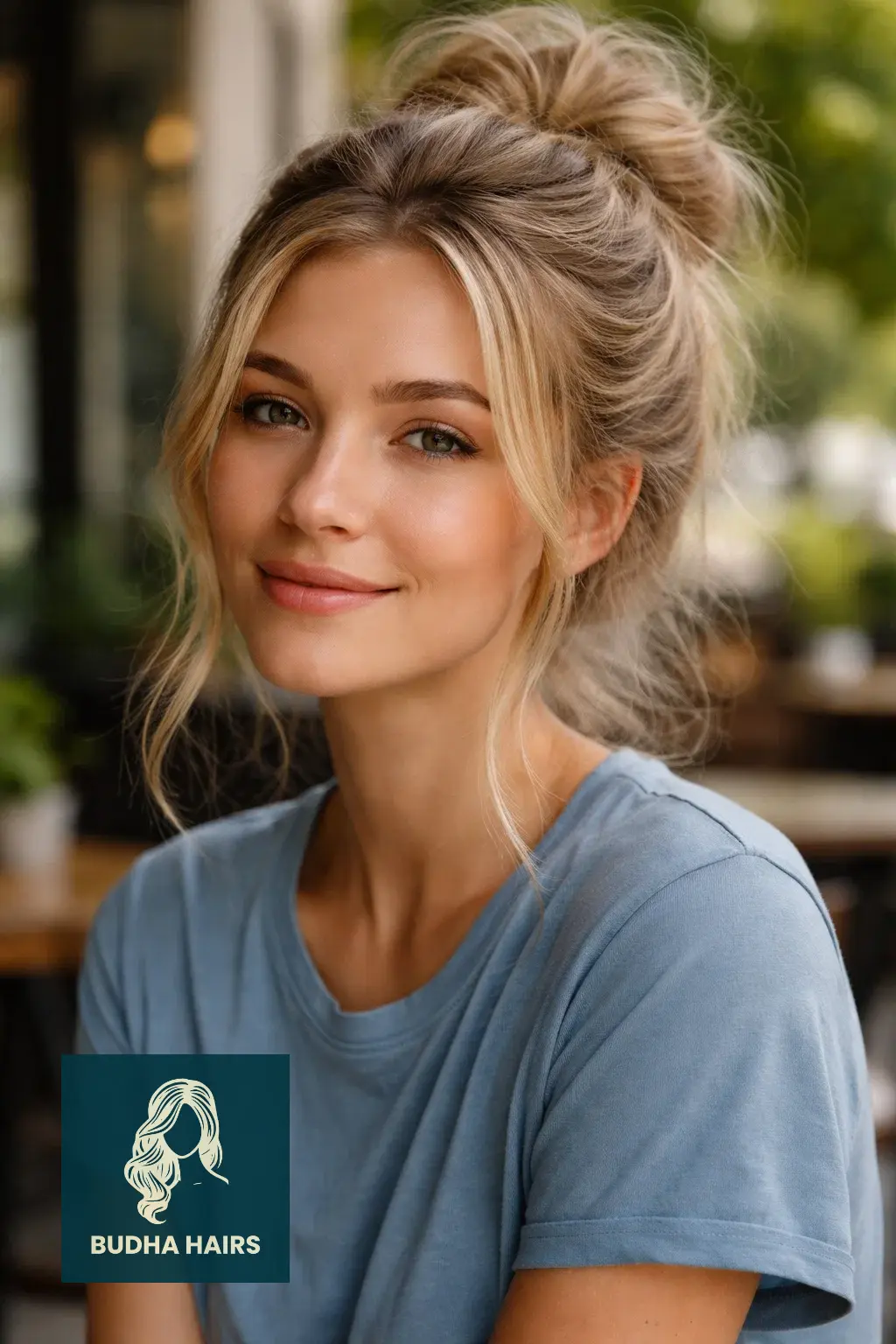 30 Best Hairstyles for Thin Fine Hair for Instant Volume & Body 10 Messy Bun with Volume