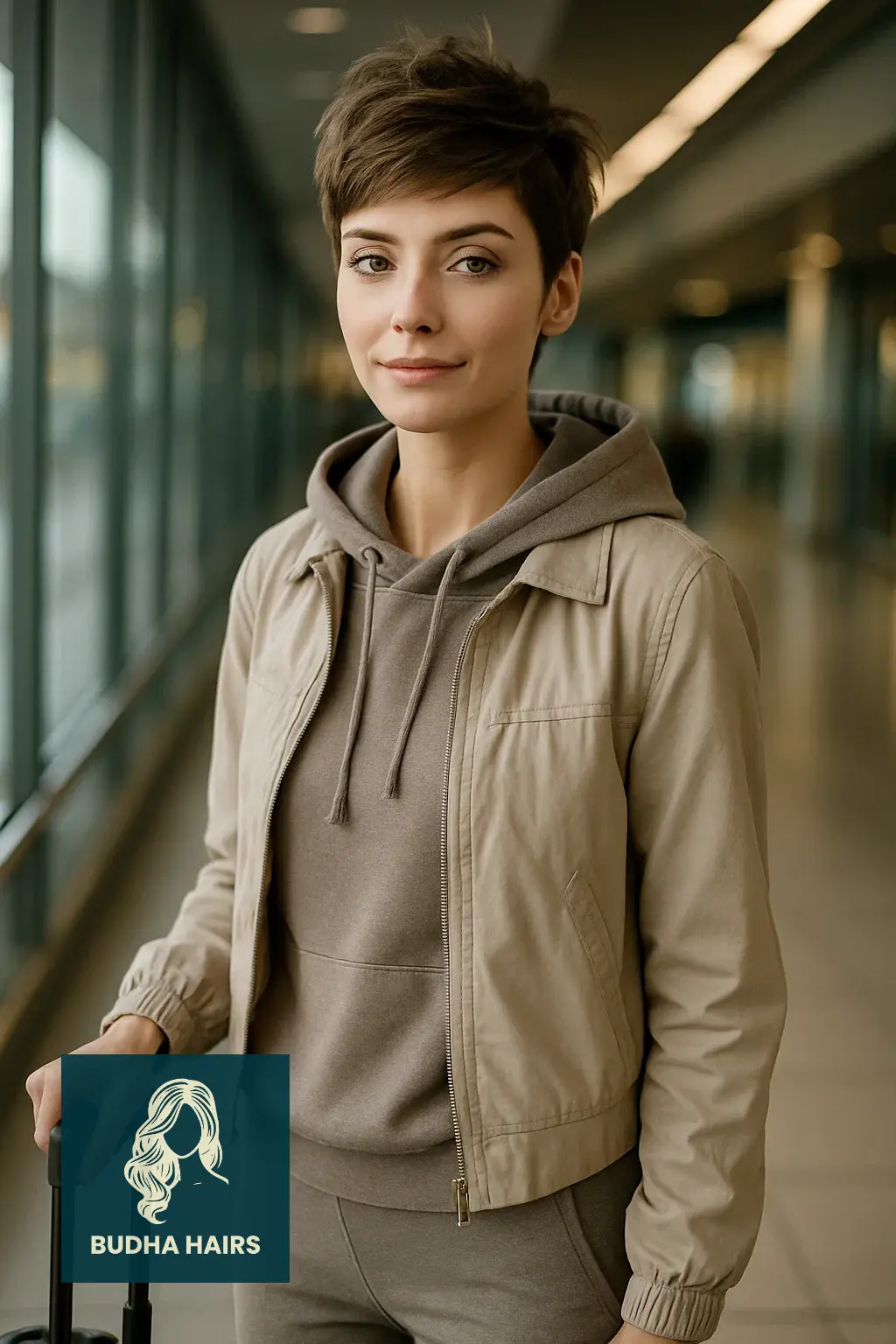 30 Airport Hairstyles for Short Hair: Easy Travel Looks 2 Messy Pixie Lift for Effortless Terminal Style