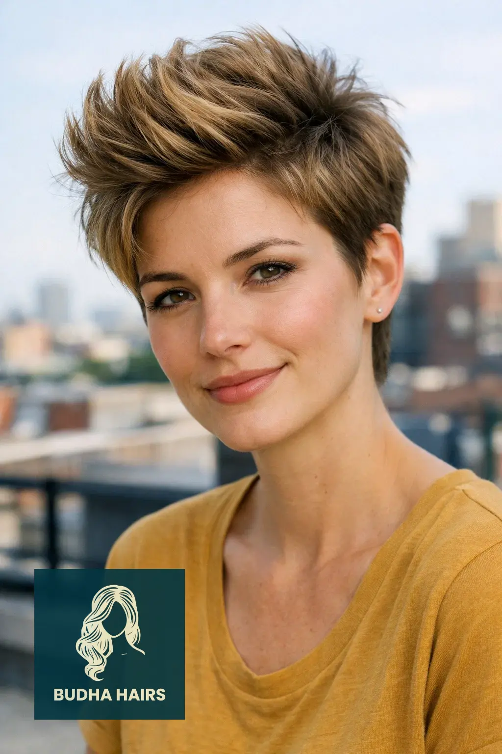 35 Short Hairstyles for Thin Hair to Look Fuller and Thicker 16 Messy Pompadour Pixie