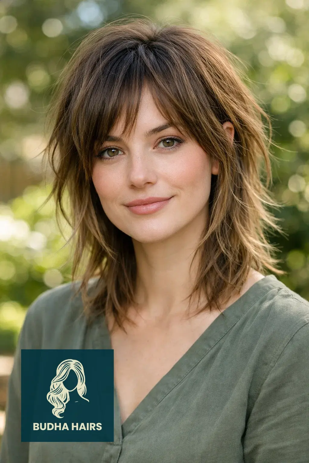 35 Short Hairstyles for Thin Hair to Look Fuller and Thicker 28 Messy Shag with Face-Framing Tendrils
