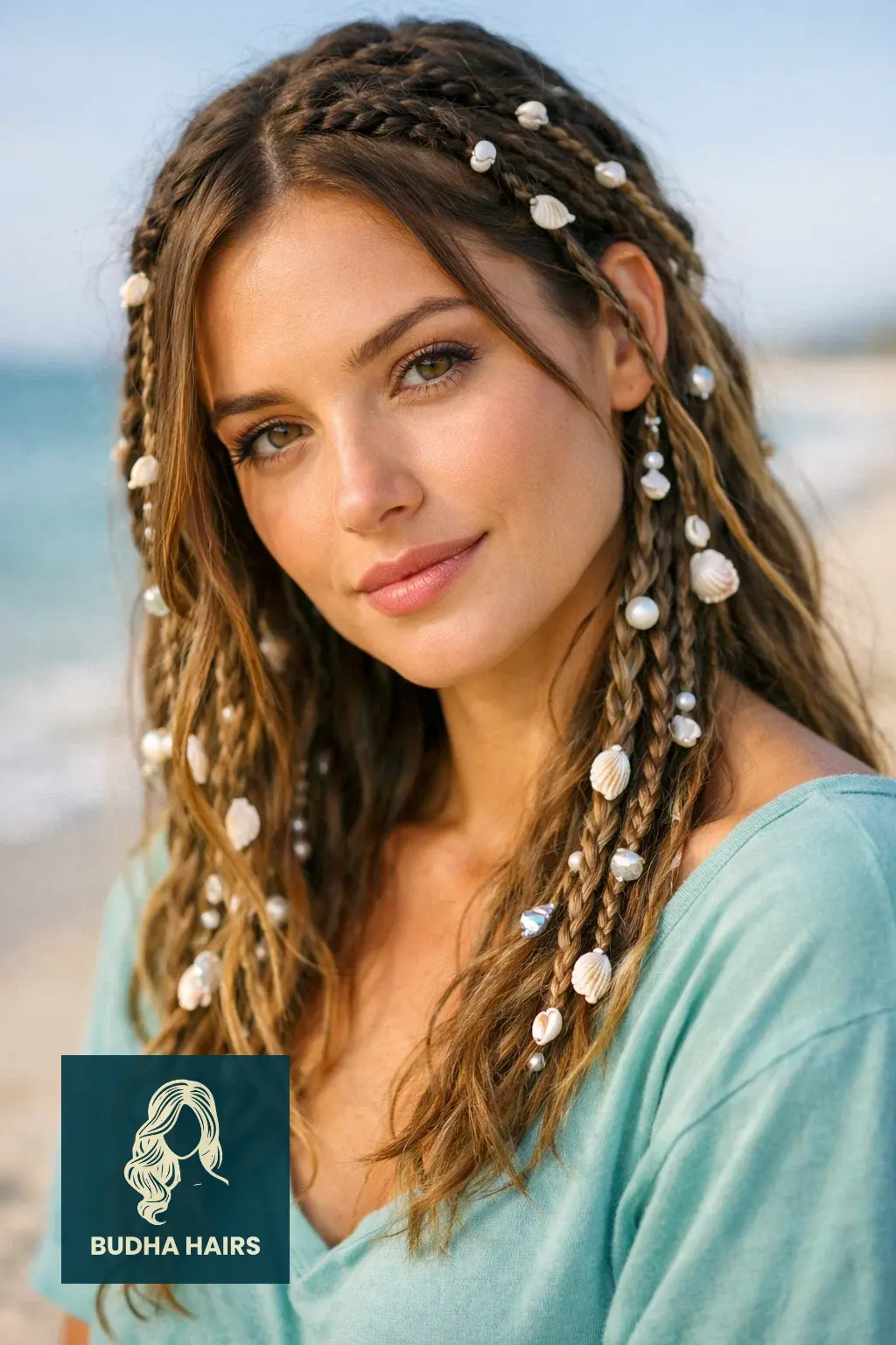 25 Medusa Hairstyles: Creative, Scary & Mythological Looks 15 Pearl & Shell "Poseidon's Curse"