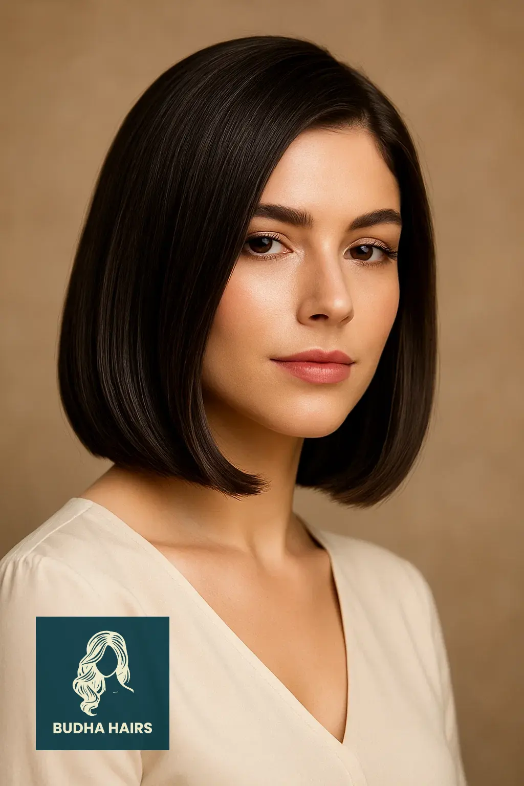 Best Lob Hairstyles for Thick Hair: 30 Stunning Ideas 26 Polished Lob with Smooth Finish