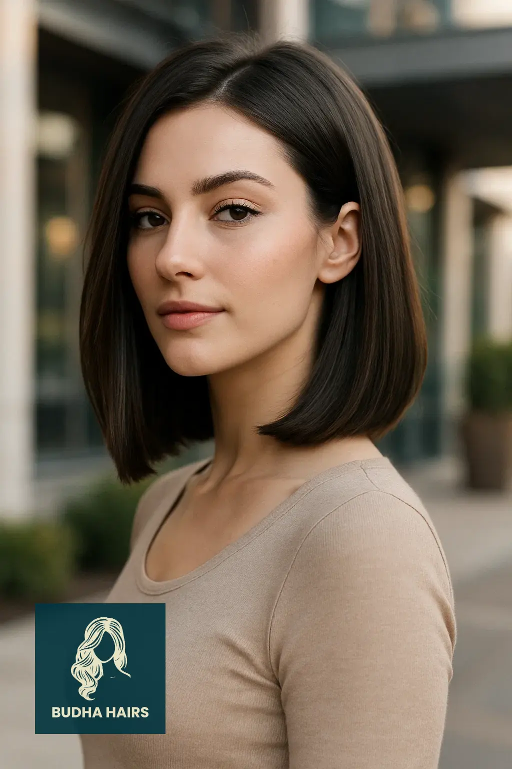 Best Lob Hairstyles for Thick Hair: 30 Stunning Ideas 16 Polished Straight Lob with Tapered Ends