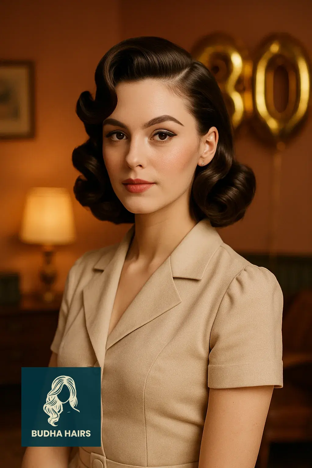 30th Birthday Hairstyles: 35 Stunning Looks for Women 9 Retro Pin-Up Curls