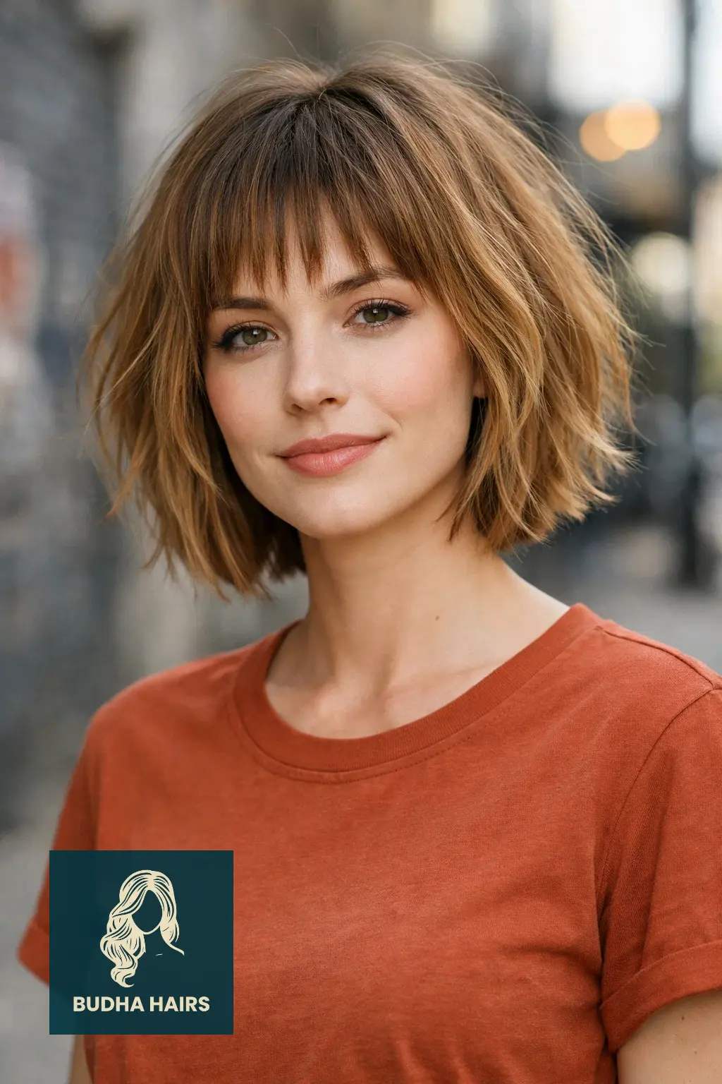 25 Best Short Bob Hairstyles for Thin Fine Hair for Instant Volume 17 Shaggy Bob with Micro Bangs