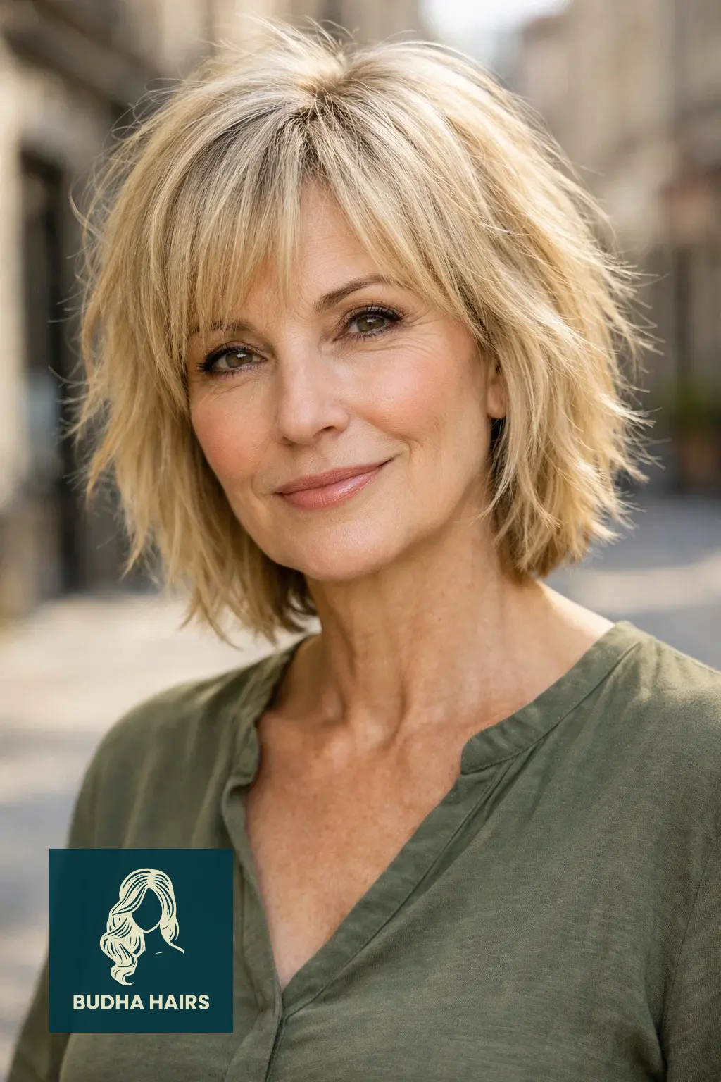 30 Flattering Bobs for Thin Hair for Older Women: Volume & Style 21 Shaggy Bob with Textured Ends