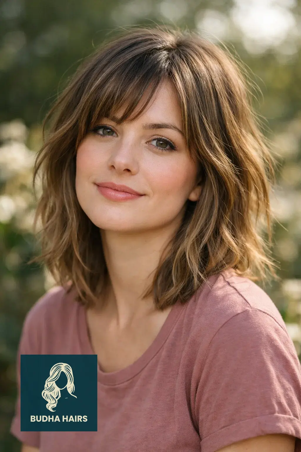 30 Best Shaggy Bob Hairstyles for Fine Hair and Round Faces 25 Shaggy Lob with Face-Framing Highlights