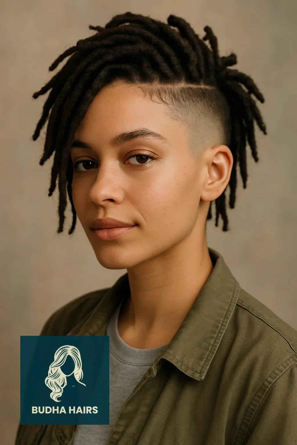40 Edgy & Elegant Locs with Undercut Women Styles 33 Shaved Sides with Locs and Textured Top
