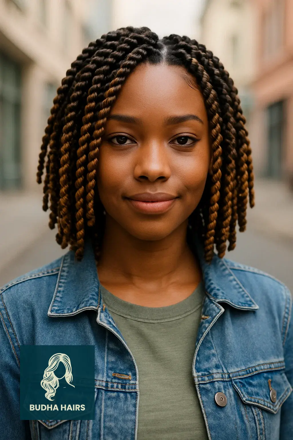 Short Crochet Twist Hairstyles: 35 Trendy Protective Looks 33 Short Crochet Twists with Color Blend Highlights