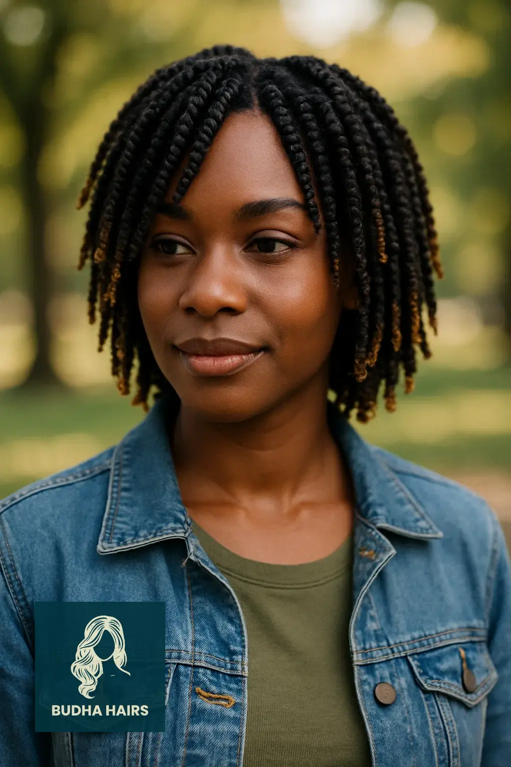 Short Crochet Twist Hairstyles: 35 Trendy Protective Looks 18 Short Crochet Twists with Highlighted Tips