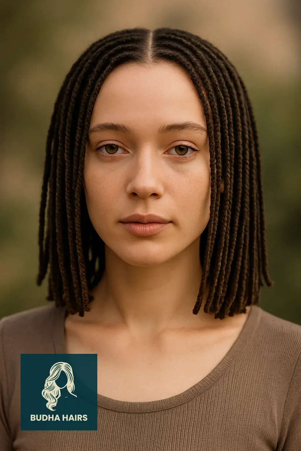 20 Chic & Stylish Thin Locs Hairstyles for Every Woman 7 Shoulder-Length Thin Locs With Middle Part