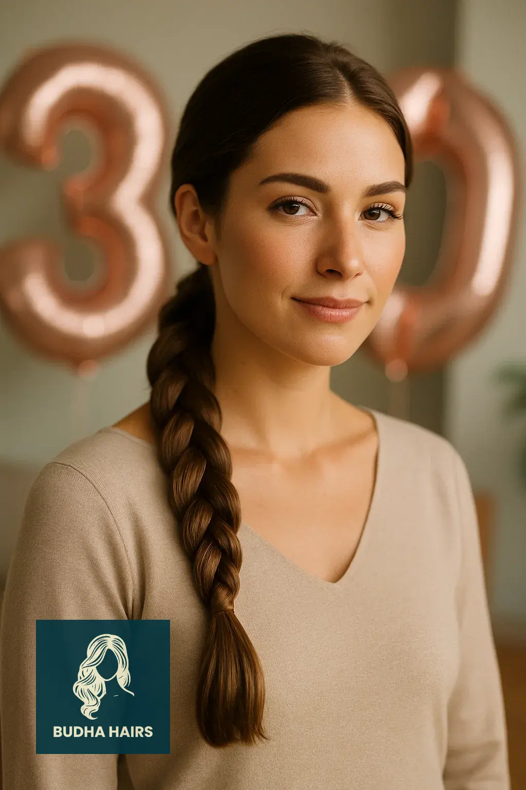 30th Birthday Hairstyles: 35 Stunning Looks for Women 12 Side Braided Ponytail