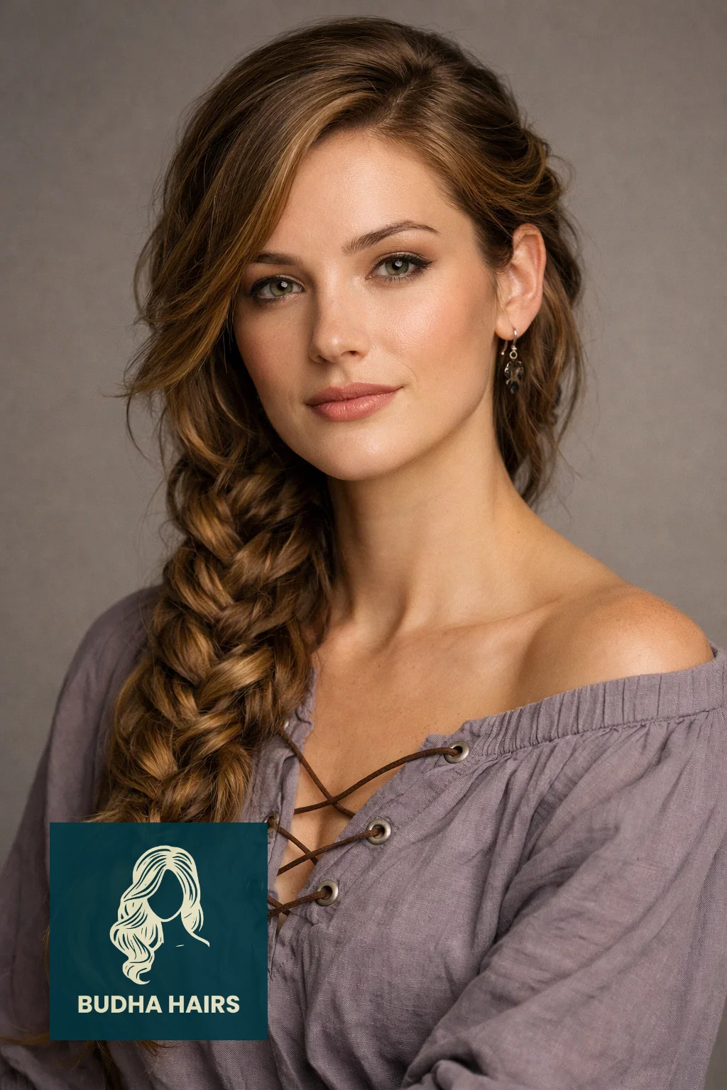 50 Pirate Hairstyles for Women - Rugged & Romantic Looks 11 Side-Swept Cascading Braids