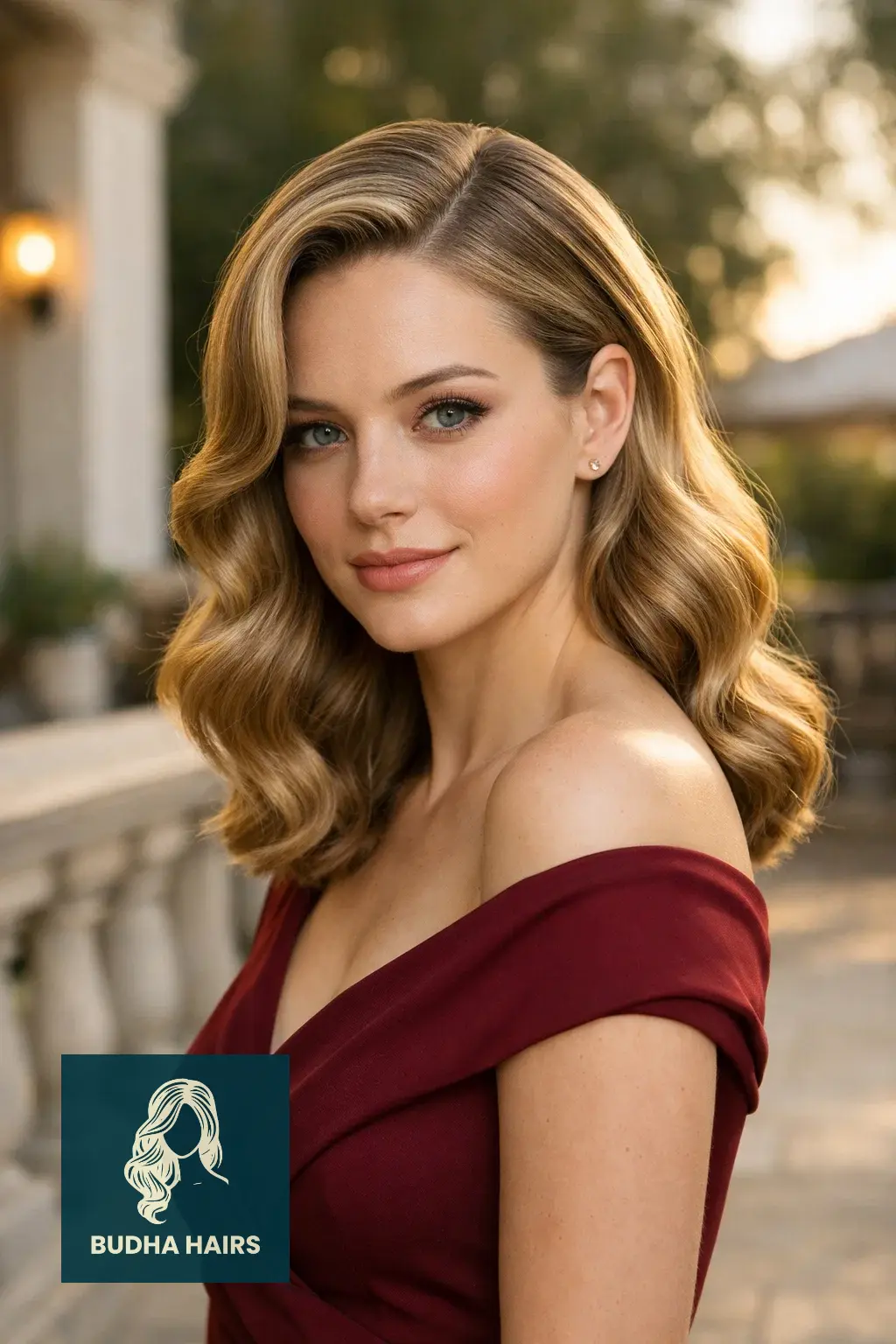 30 Best Formal Hairstyles for Thin Hair for Weddings & Galas 12 Sleek Hollywood Wave with a Deep Part