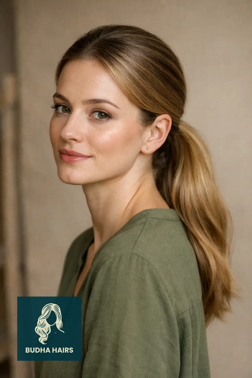 30 Simple yet Volumizing Hairstyles for Thin Hair 7 Sleek Low Ponytail