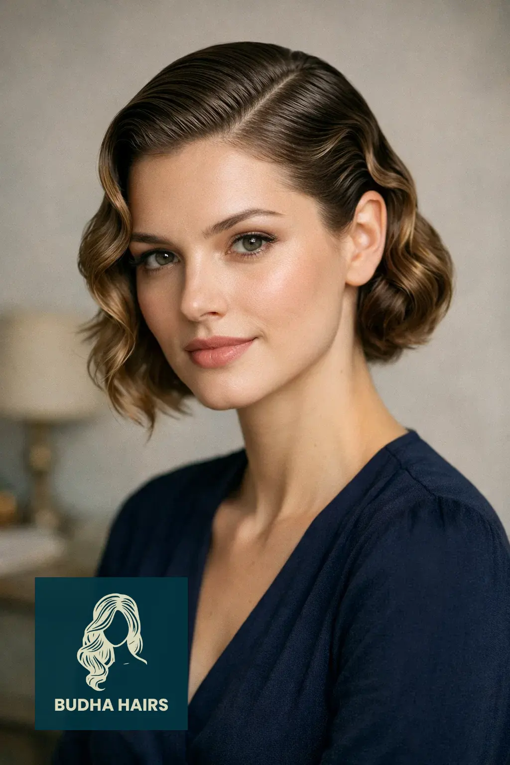 35 Best Vampire Hairstyles for Women - Gothic, Sexy & Scary Looks 23 Slicked Side-Part Finger Waves