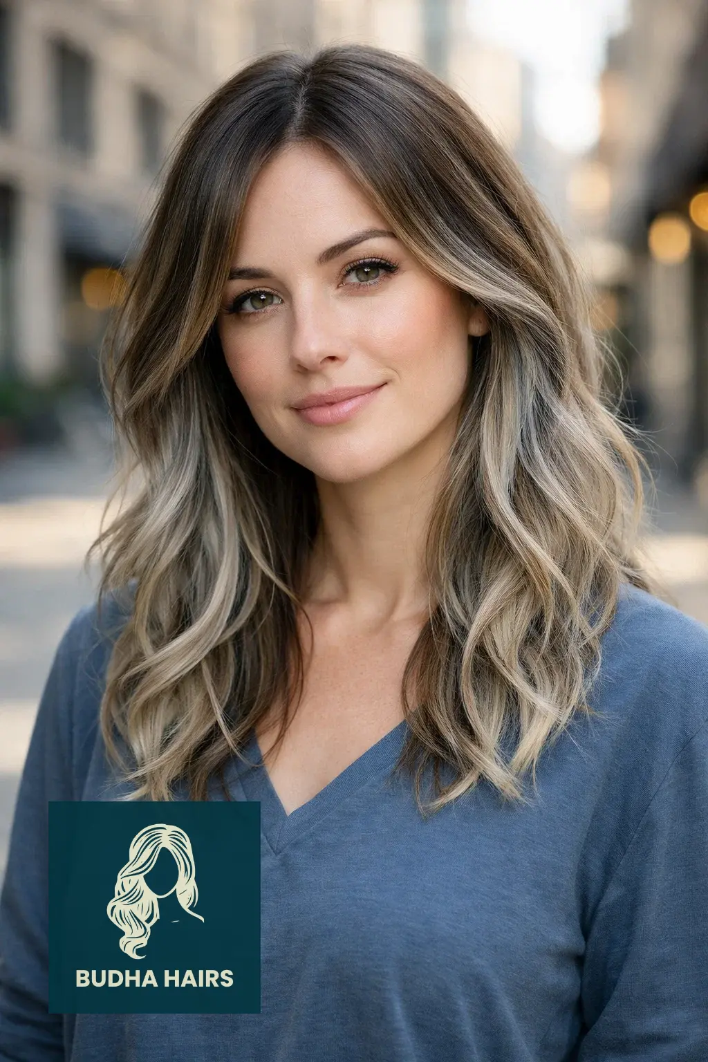 35 Stunning Brown to Blonde Balayage Ideas for a Gorgeous Transformation 25 Smoke and Pearl Cool-Tone Melt