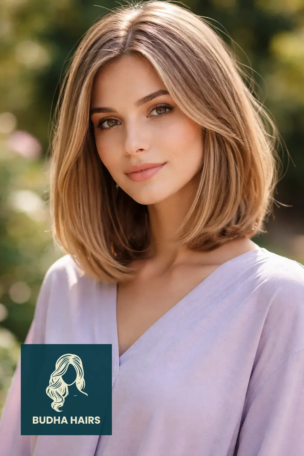 35 Best Short Hairstyles for Thin Hair and Oval Face 30 Soft Blunt Lob (Long Bob)