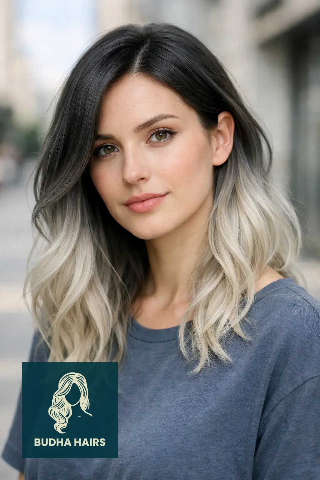 25 Ash Blonde Balayage Hairstyles That Look Expensive and Chic 18 Soft Charcoal to Platinum Gradient