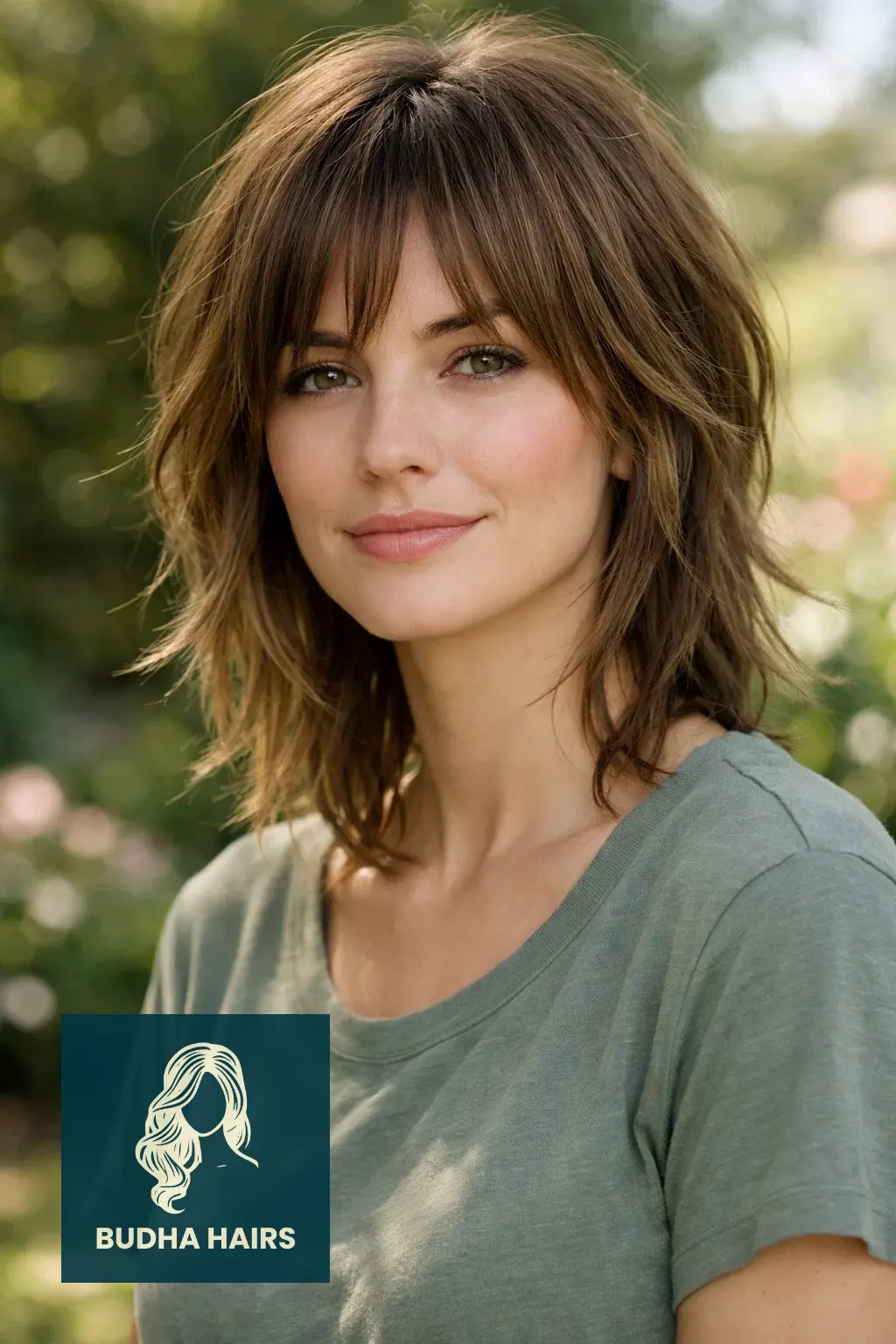 35 Best Short Hairstyles for Thin Hair and Oval Face 21 Soft Shag with Face-Framing Tendrils