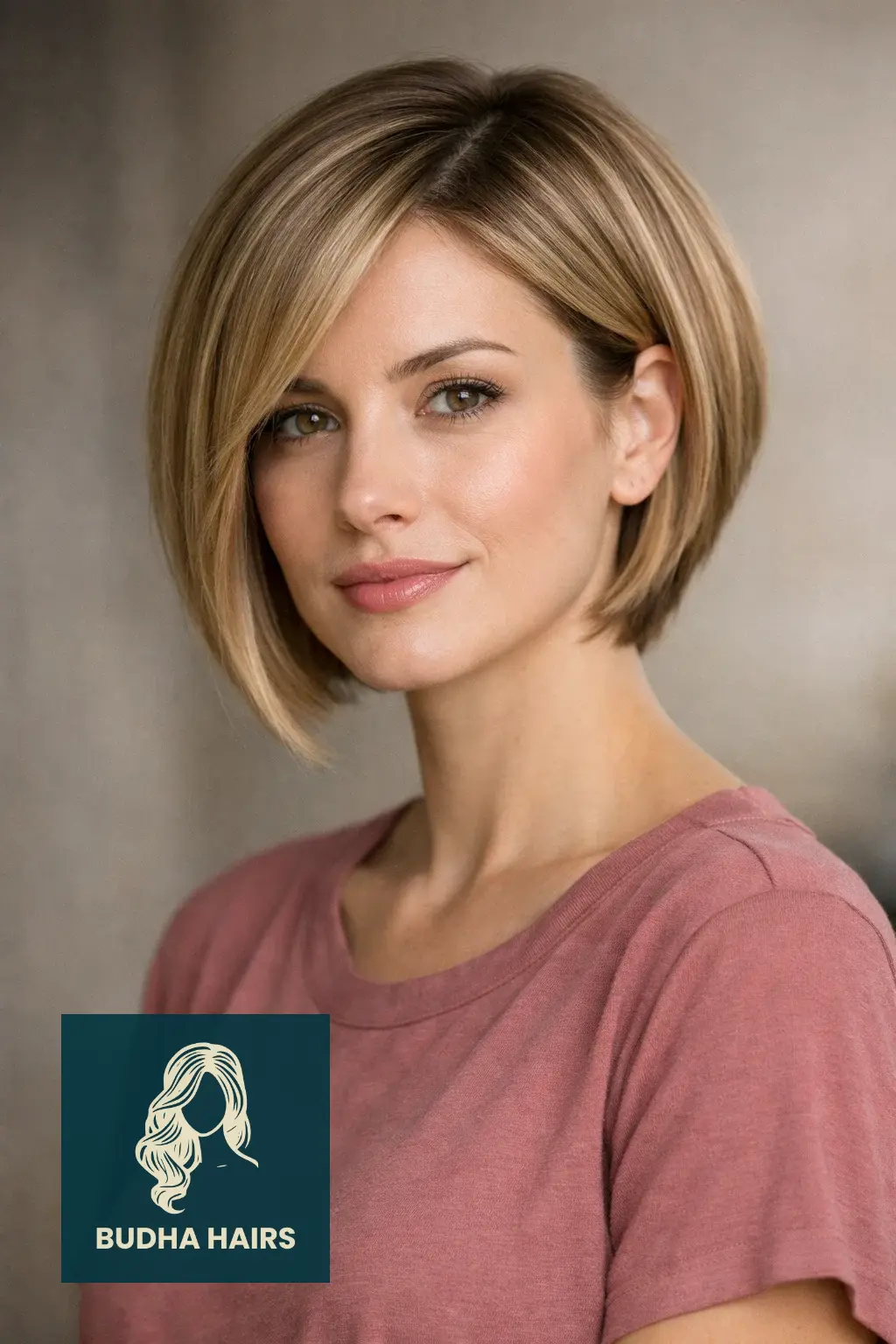 35 Best Short Hairstyles for Thin Hair and Oval Face 17 Stacked Graduated Bob