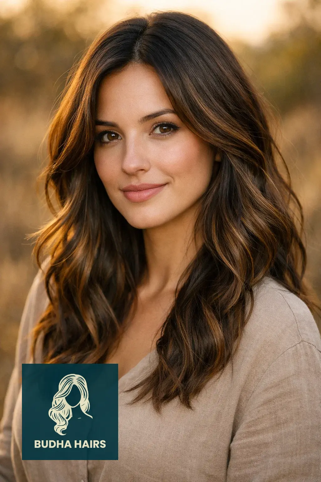 20 Stunning Dark Caramel Balayage Ideas for Brunettes (2026) 6 Sun Kissed Ribbons On Espresso Hair