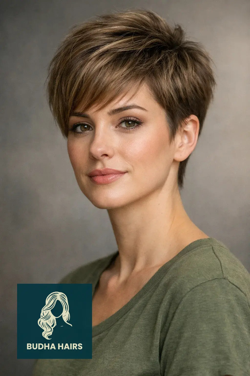 35 Best Short Hairstyles for Thin Hair and Oval Face 7 Tapered Pixie with Voluminous Crown