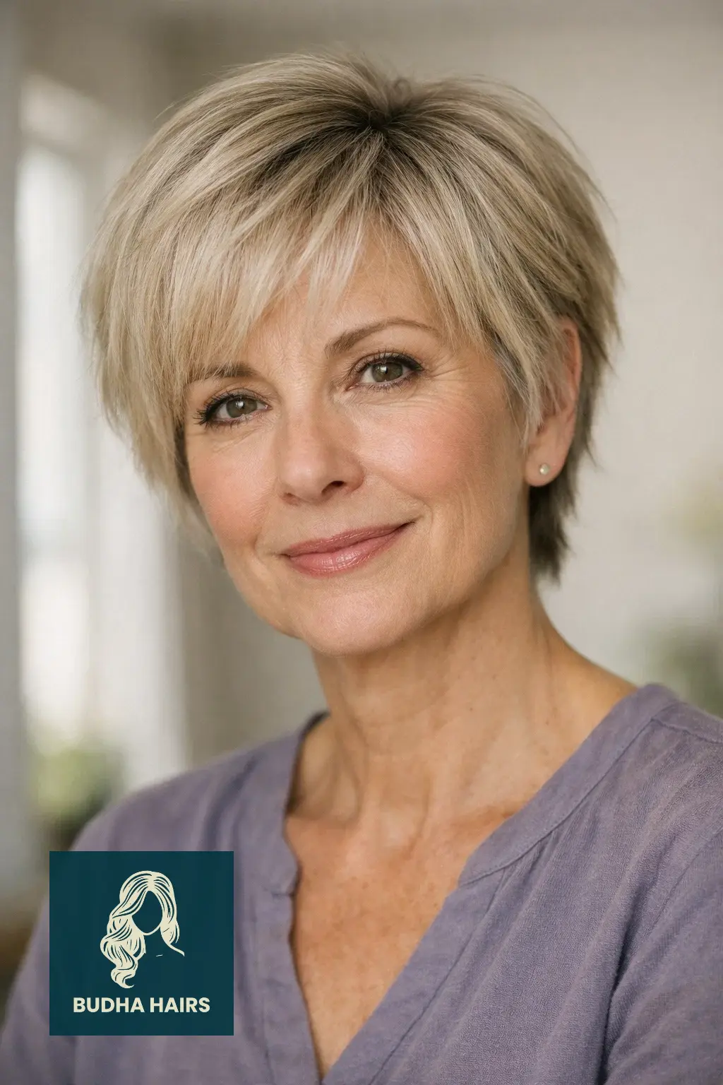 30 Flattering Bobs for Thin Hair for Older Women: Volume & Style 3 Textured "Bixie" (Bob-Pixie Hybrid)