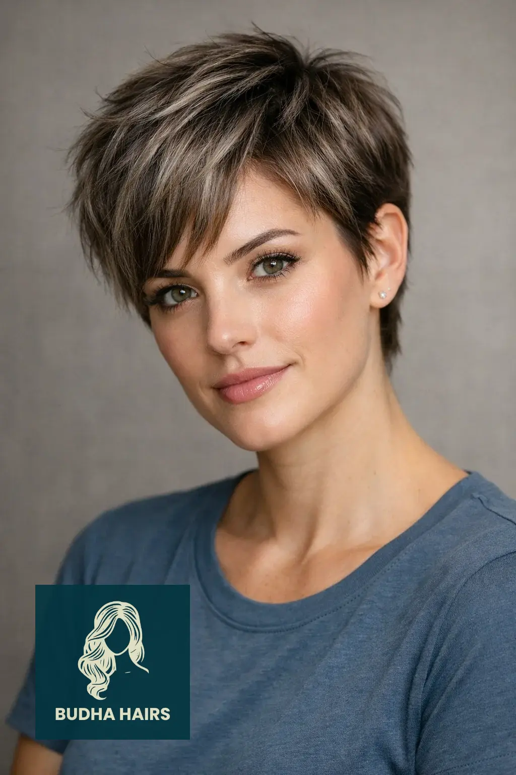 25 Ash Blonde Balayage Hairstyles That Look Expensive and Chic 19 Textured Pixie with Ash Highlights