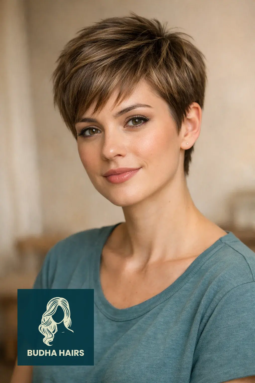 35 Short Hairstyles for Thin Hair to Look Fuller and Thicker 22 Textured Pixie with Tapered Sides