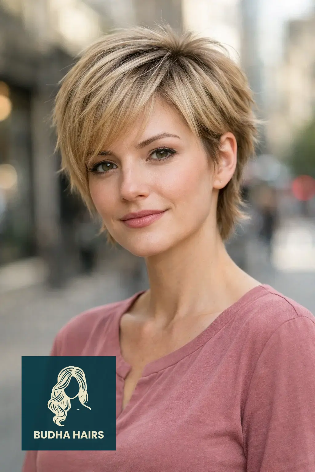 35 Best Short Hairstyles for Thin Hair and Oval Face 29 Textured "Wixie" (Winged Pixie)