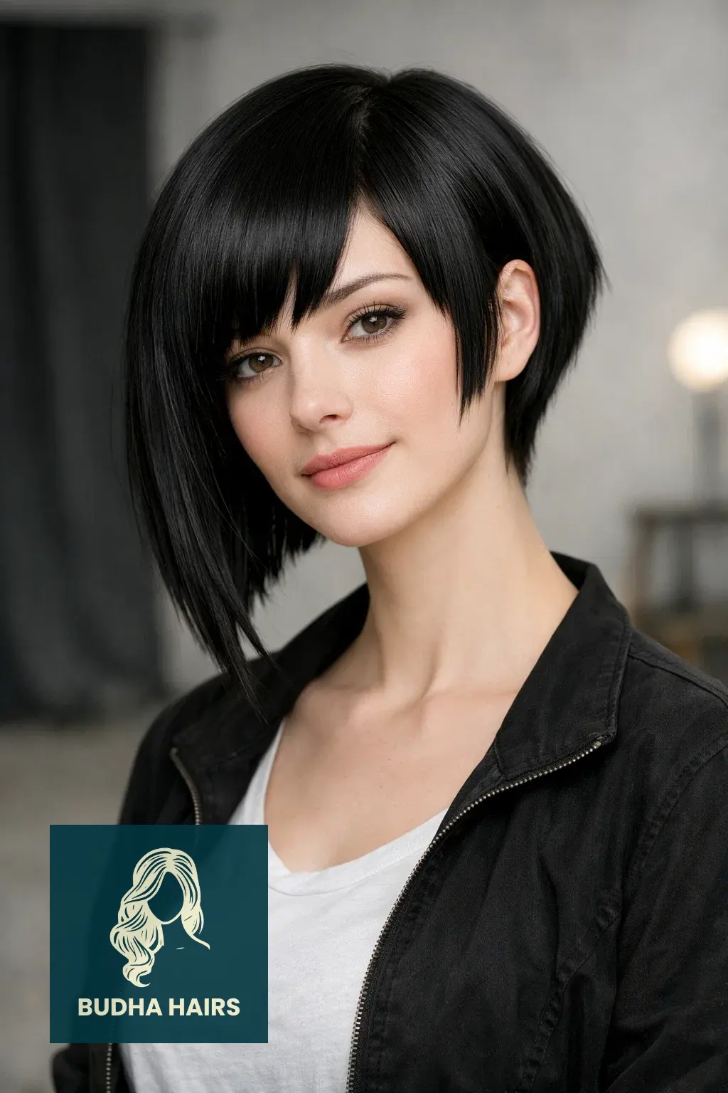 50 Iconic Clown Hairstyles for Women: Cute, Scary & Creative Looks 10 The Asymmetrical "Mime" Bob