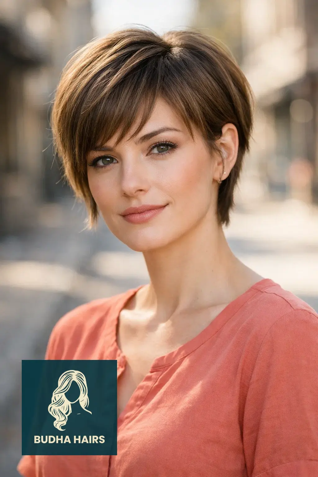35 Best Short Hairstyles for Thin Hair and Oval Face 13 The "Bixie" (Bob-Pixie Hybrid)