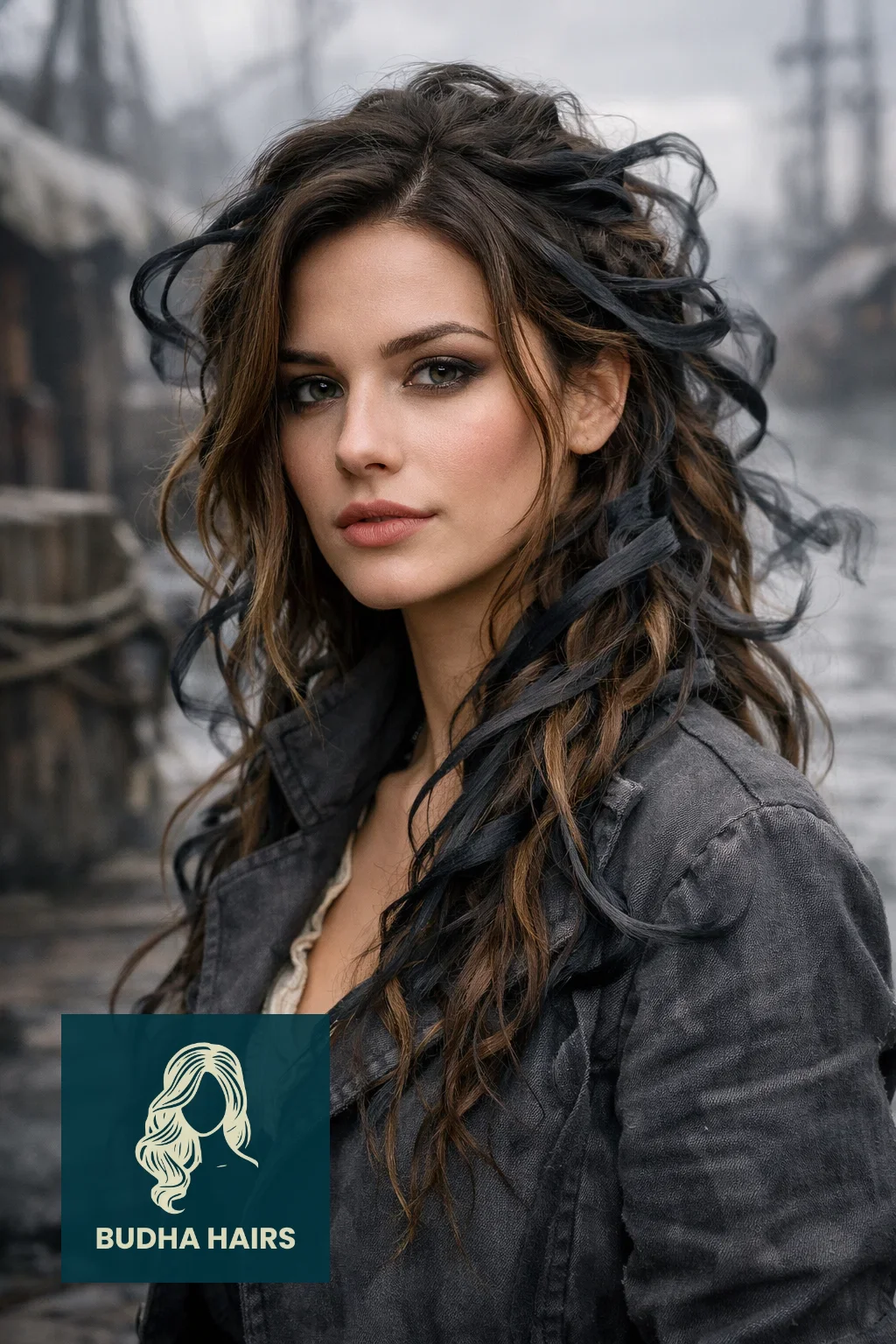 50 Pirate Hairstyles for Women - Rugged & Romantic Looks 41 The "Blackbeard" Smoke Ribbons