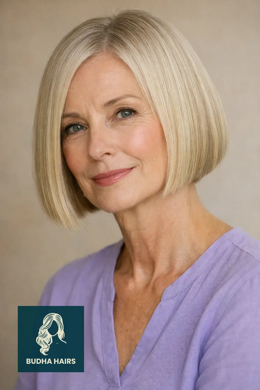 30 Flattering Bobs for Thin Hair for Older Women: Volume & Style 26 The "Box" Bob