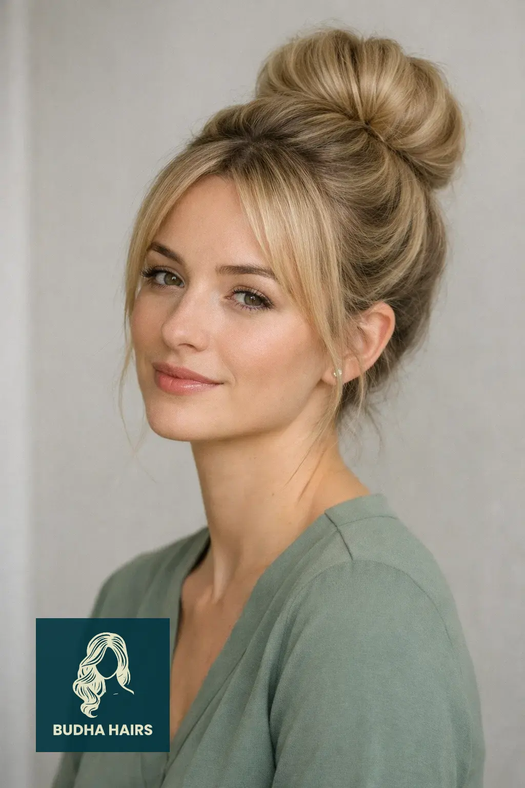 30 Best Formal Hairstyles for Thin Hair for Weddings & Galas 6 The "Bubble" High Bun
