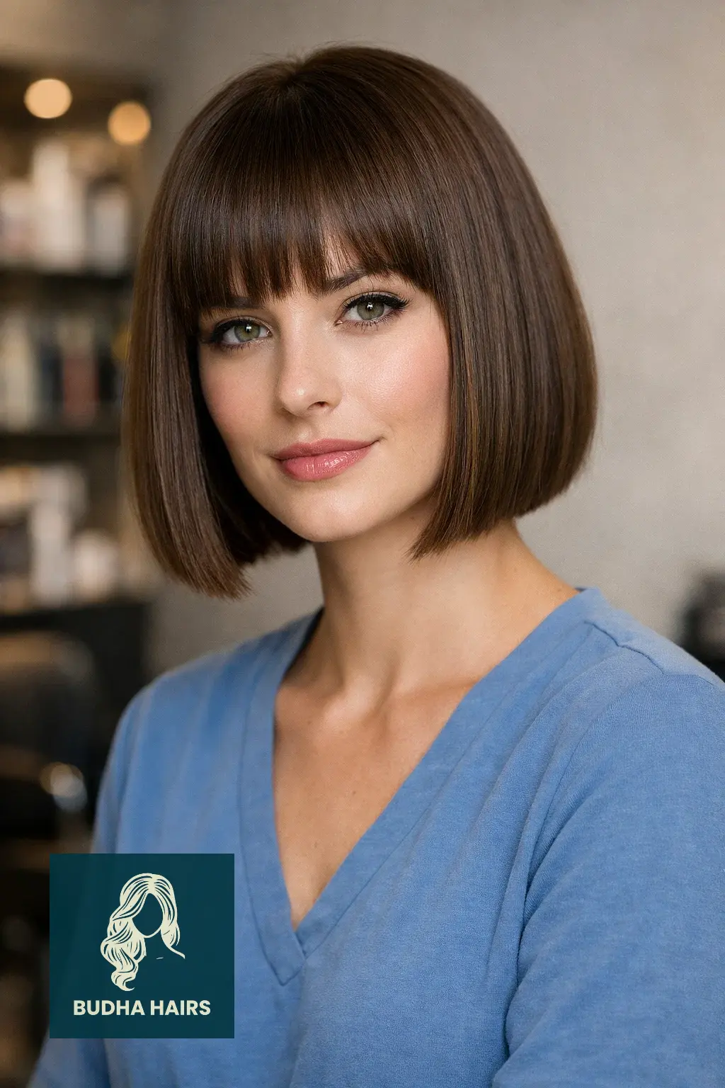 30 Simple yet Volumizing Hairstyles for Thin Hair 1 The Classic Blunt Bob