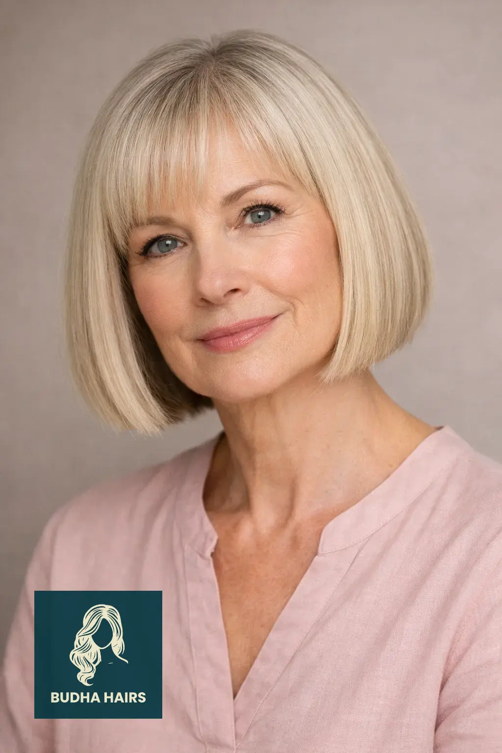 30 Flattering Bobs for Thin Hair for Older Women: Volume & Style 1 The Classic Chin-Length Blunt Bob